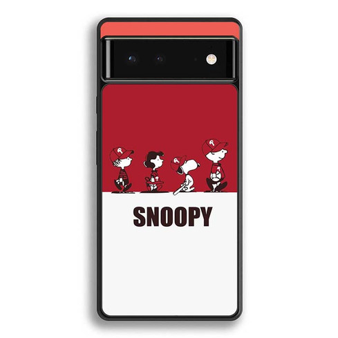Snoopys Lineup Google Pixel 6 Case