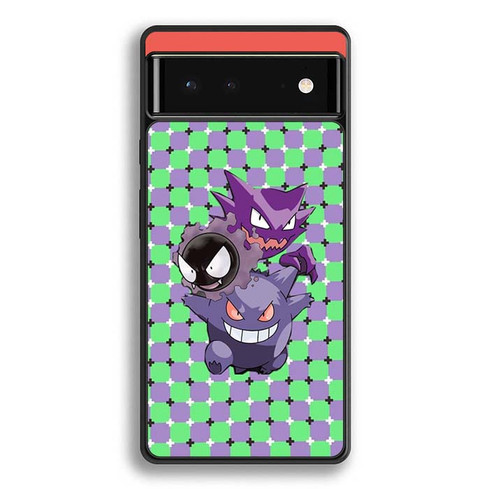 Spooky Pokemon Gengar Evolution Google Pixel 6 Case