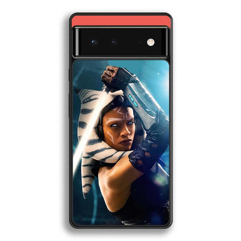 Star Wars Ahsoka Lightsaber Google Pixel 6 Case