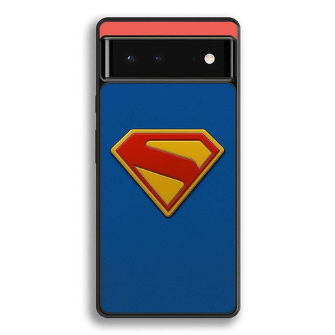 Superman Logo Blue Google Pixel 6 Case