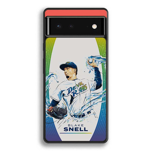 Tampa Bay Rays Blake Snell Google Pixel 6 Case