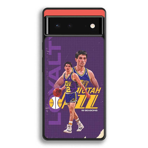 Utah Jazz John Stockton Google Pixel 6 Case