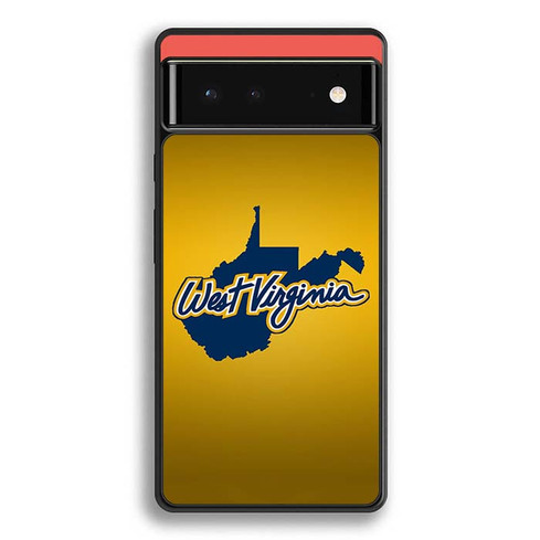 West Virginia Mountaineers 01 Google Pixel 6 Case