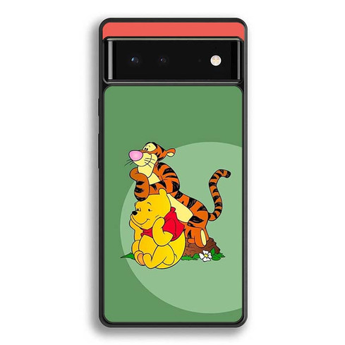 Winnie the Pooh and Tigger Google Pixel 6 Case
