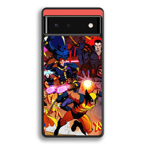 X Men 97 Heroes and Villains Google Pixel 6 Case