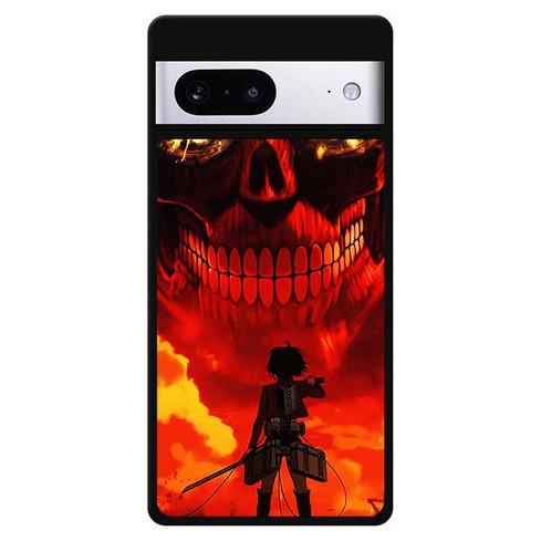 Attack on Titan Mikasa Vs Titan Google Pixel 7 Case