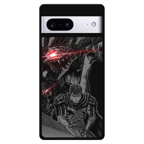 Berserk Blood and Iron The Black Swordsman Google Pixel 7 Case