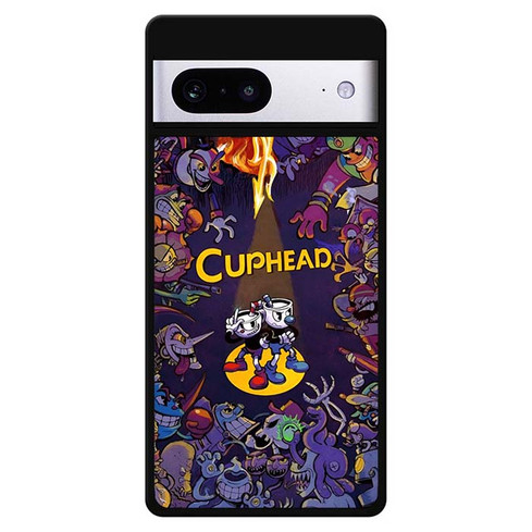 Cuphead and Mugman Inkwell Isle Google Pixel 7 Case
