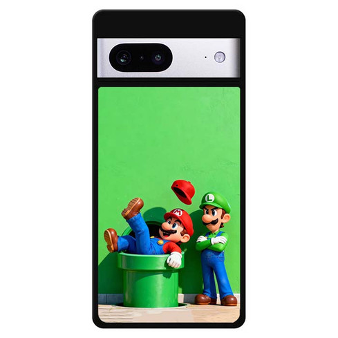 Mario and Luigi Google Pixel 7 Case