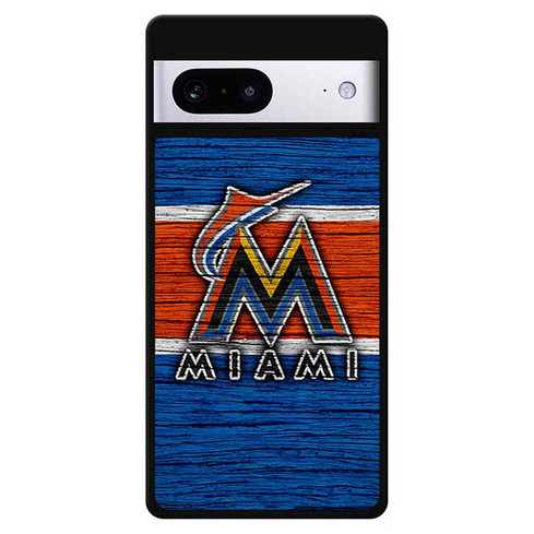 Miami Marlins Wooden Pattern Google Pixel 7 Case