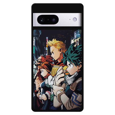 My Hero Academia Uraraka Deku Lemollion Krishmia Google Pixel 7 Case