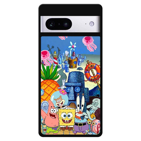 SpongeBob SquarePants Bikini Bottom Google Pixel 7 Case