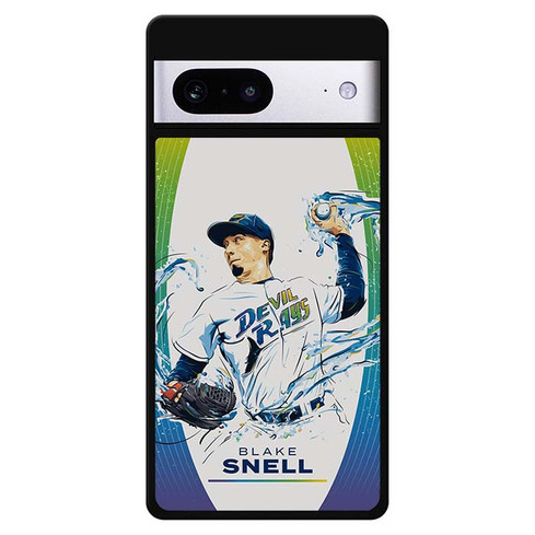 Tampa Bay Rays Blake Snell Google Pixel 7 Case