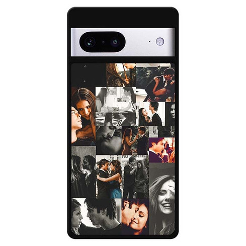 The Vampire Diaries Damon Elena Google Pixel 7 Case