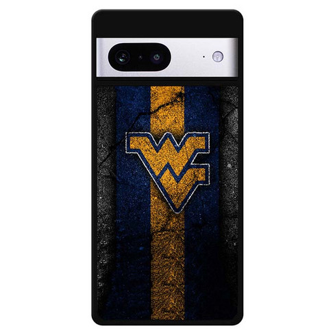 West Virginia Mountaineers Asphalt Texture Google Pixel 7 Case