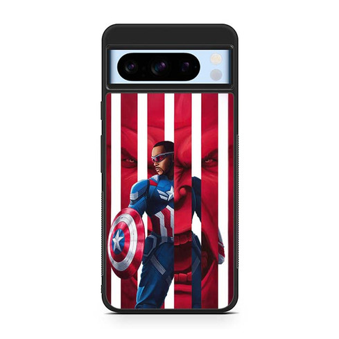 Campatin America Sam Wilson Google Pixel 8 Case