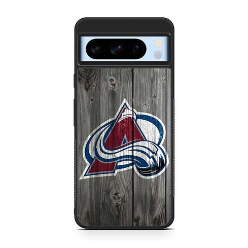 Colorado Avalanche Wooden Pattern Google Pixel 8 Case