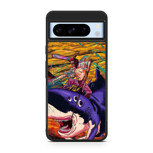 Denji Ride Shark Fiend Google Pixel 8 Case