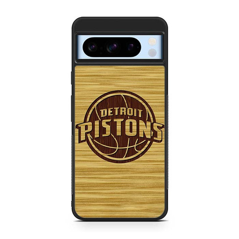 Detroit Pistons Wooden Pattern 01 Google Pixel 8 Case
