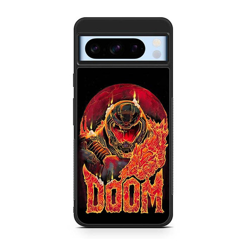 Doom Burn the Abyss Google Pixel 8 Case