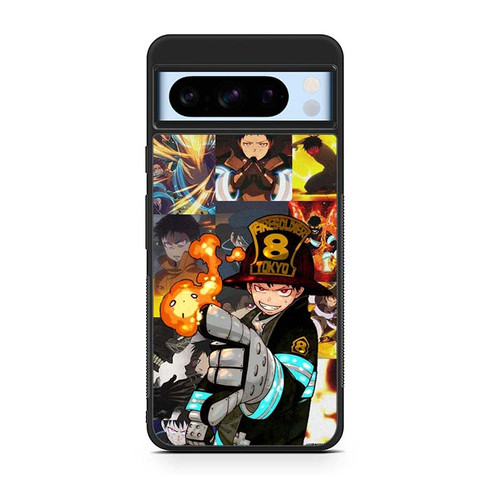 Fire Force Shinra Kusakabe Google Pixel 8 Case