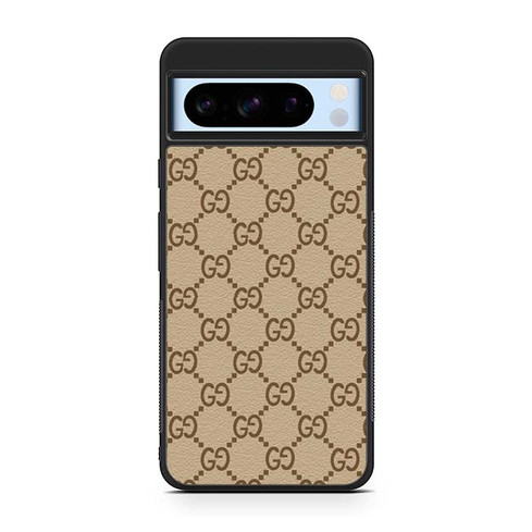 Gucci Leather Pattern Google Pixel 8 Case