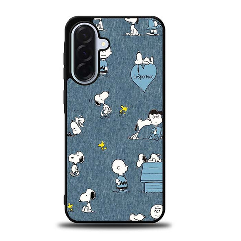 Charlie Brown and Snoopy Playtime Samsung Galaxy A36 5G Case
