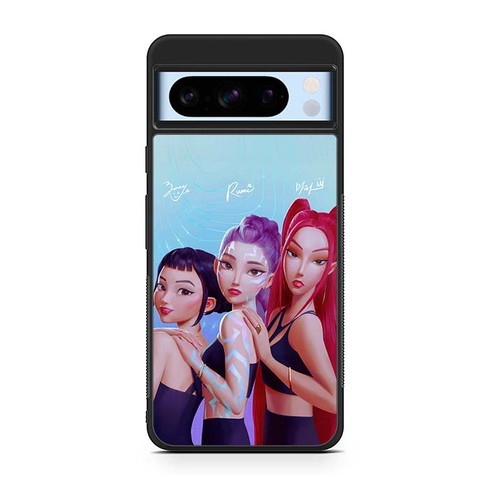 K Pop Demon Hunters Rumi Mira Zoey Google Pixel 8 Case