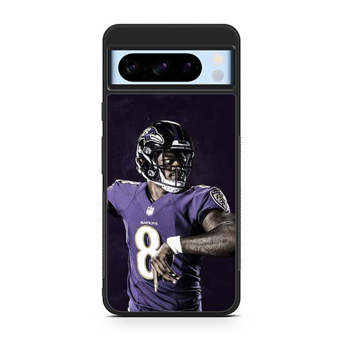 Lamar Jackson Baltimore Ravens 01 Google Pixel 8 Case