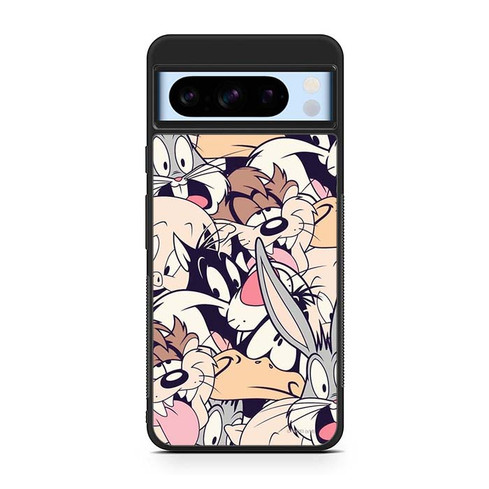 Looney Tunes Bugs abd The Gang Google Pixel 8 Case