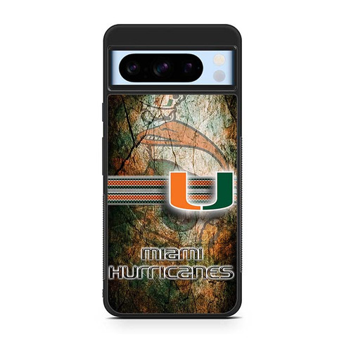 Miami Hurricanes 03 Google Pixel 8 Case