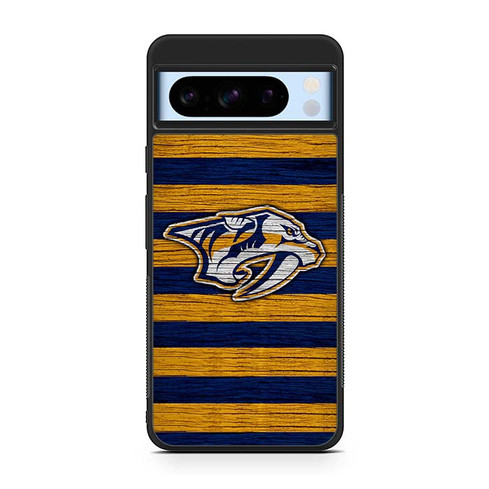 Nashville Predators Wooden Pattern Google Pixel 8 Case