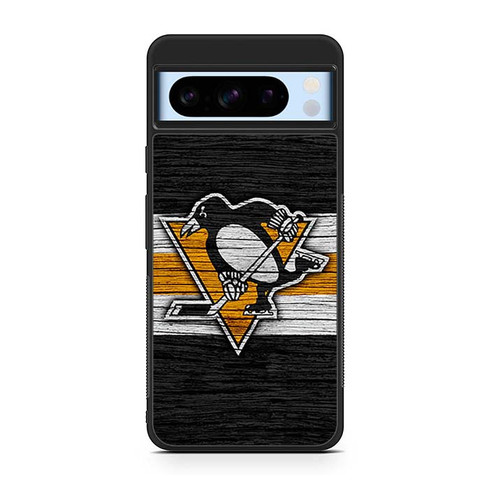 Pittsburgh Penguins Wooden Pattern Google Pixel 8 Case
