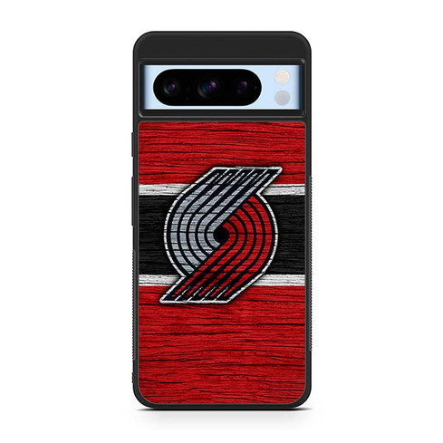 Portland Trail Blazers Wooden Pattern Google Pixel 8 Case