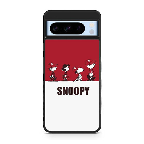 Snoopys Lineup Google Pixel 8 Case