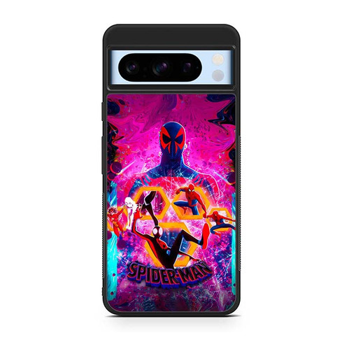 Spider Man Across the Spider Verse Glitch Google Pixel 8 Case