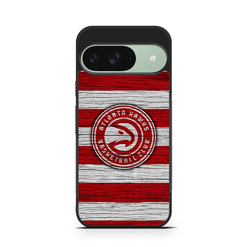 Atlanta Hawks Wooden Pattern Google Pixel 9 Case