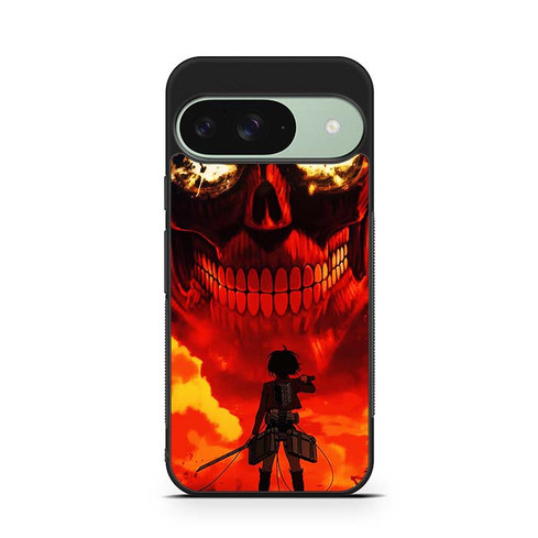Attack on Titan Mikasa Vs Titan Google Pixel 9 Case