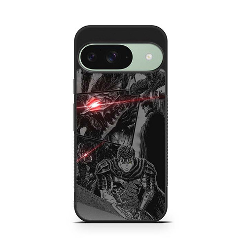 Berserk Blood and Iron The Black Swordsman Google Pixel 9 Case