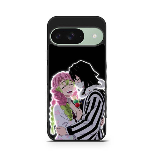 Demon Slayer Obanai Iguro and Mitsuri Kanroji Google Pixel 9 Case