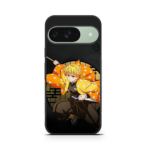 Demon Slayer Zenitsu Agatsuma Unleashed Google Pixel 9 Case