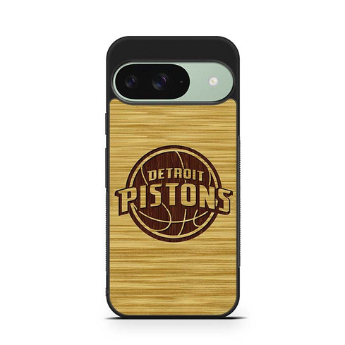 Detroit Pistons Wooden Pattern 01 Google Pixel 9 Case