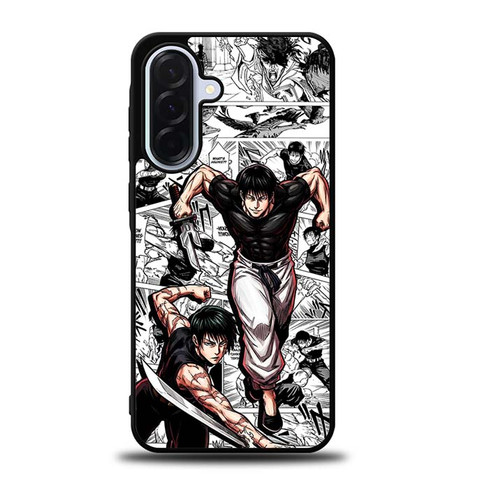 Jujutsu Kaisen Toji and Maki Zenin Samsung Galaxy A36 5G Case