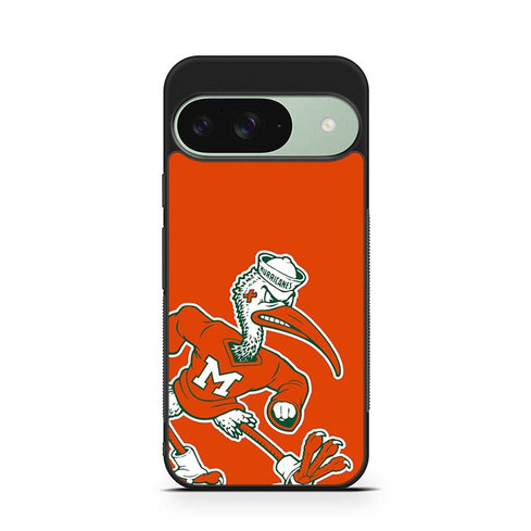 Miami Hurricanes Mascot Google Pixel 9 Case