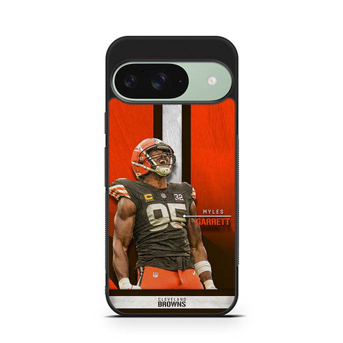 Myles Garrett Cleveland Browns 01 Google Pixel 9 Case