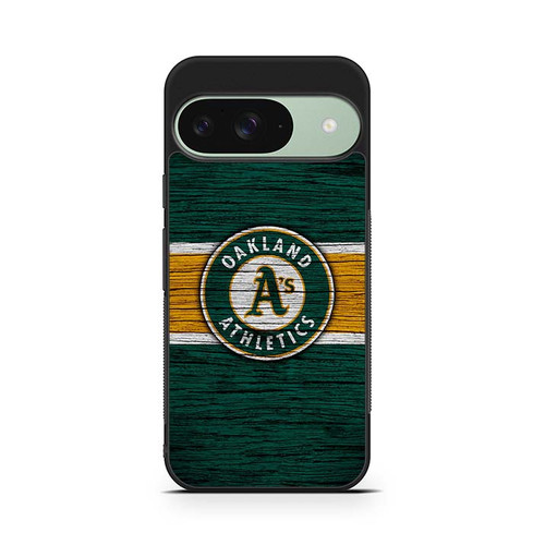 Oakland Athletics Wooden Pattern Google Pixel 9 Case