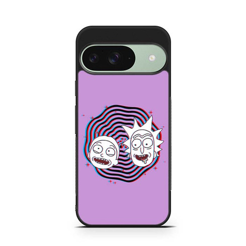 Rick and Morty Anaglyph Abyss Google Pixel 9 Case