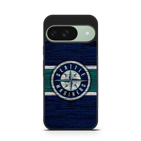 Seattle Mariners Wooden Pattern Google Pixel 9 Case