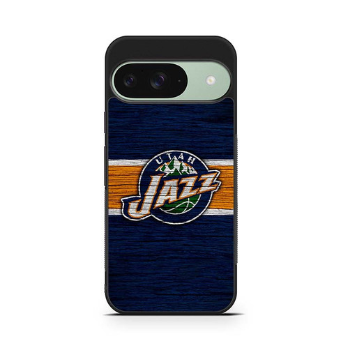 Utah Jazz Wooden Pattern Google Pixel 9 Case