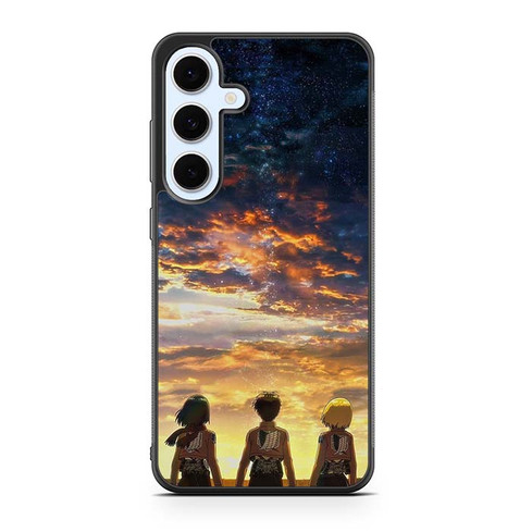 Attack on Titan Trio Samsung Galaxy S24 Case